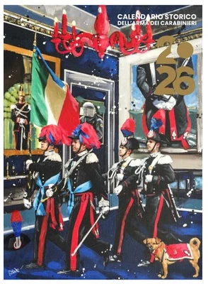 Calendario Storico dell'Arma dei Carabinieri anno 2026. - Imagen 1 de 2