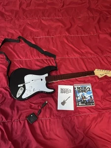 PS3 PS4 Rockband Fender Stratocaster Wireless Guitar PSGTS2 with Dongle & Strap - Foto 1 di 11