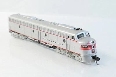 Life Like 7207 N Scale DC Locomotive Burlington 9948B E8/9B CB&Q - Image 1 of 4