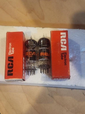 (2) TUBOS NOS RCA 12BY7A, PROBADOS Foto 1 de 3