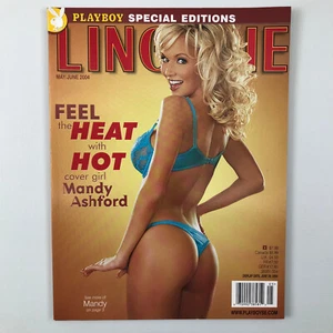 Playboy's Lingerie Special Edition May 2004 Cover: Mandy Ashford - Picture 1 of 2