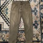 Ll Bean Natural Fit Men's Tag 36X34 Jeans Zip 100% Cotton 90S Baggy Double L