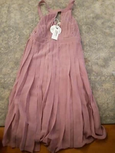 Boohoo Ladiess Dress. Skater. Mauve. Size 14 - Picture 1 of 6