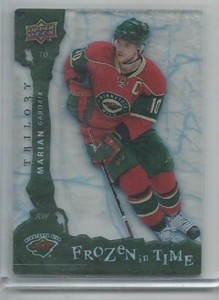 2008-09 Upper Deck Trilogy Frozen in Time #114 Marian Gaborik 575/799 (ref42005)