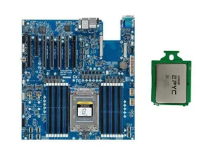 AMD epyc 7K62+Gigabyte MZ32-AR0 motherboard Rev 1.0 cpu+motherboard combina - Picture 1 of 1