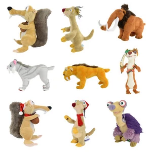 Original Ice Age 5 Kollision voraus! 20cm Plüsch Figur Stofftier Scrat Sid usw. - Bild 1 von 10