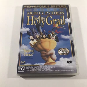 Monty Python And The Holy Grail DVD Movie Region 4 PAL Collectors Edition - Picture 1 of 9