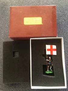 W Britain Britains RC2 41097 Sir Thomas Strickland w/ Banner of St. George - Bild 1 von 2