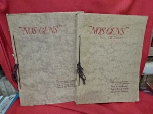 ROUSSELOT (Fernand), SCHERBECK (Jean) - "Nos gens" 1ère et 2ème séries.  - Picture 1 of 12