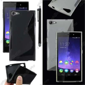 Housse Etui Coque Silicone Motif S-line Gel Souple Wiko Highway STAR 4G Film - Photo 1 sur 9