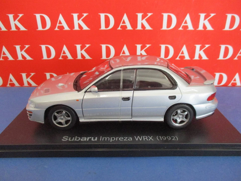 Die cast 1/24 Modellino Auto Subaru Impreza WRX 1992 - Immagine 1 di 4