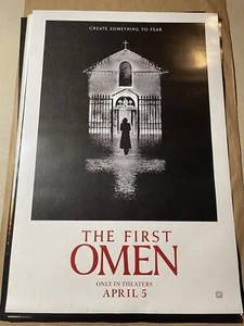 THE FIRST OMEN ORIGINAL MOVIE THEATER POSTER 27" x 40" DOUBLE SIDED DS - Picture 1 of 1