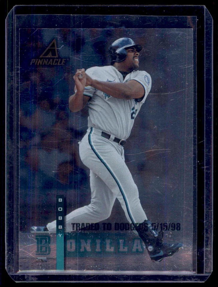 1998 Pinnacle Plus Bobby Bonilla Minor Scratches Marlins #150 1120 - Image 1 of 2