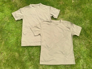 2x Camiseta Genuina Ejército Británico Absorción de Humedad Antiestática Coolmax Combate L - Imagen 1 de 10