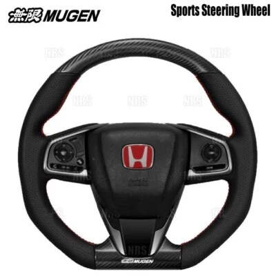 Mugen 78501-XNCF-K1S0-R 碳方向盘 USDM 本田 Civic CTR FC1 FK7 FK8 — 第 1/4 张图片