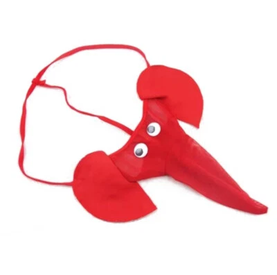 Men's G Strings Sexy Elephant Nose Thongs Underwear Panties Underpants Briefs ✦ - Image 1 of 4