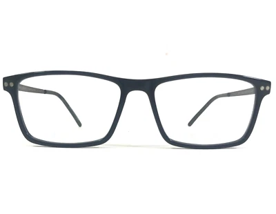 Prodesign Denmark Eyeglasses Frames 6615 c.9122 Dark Blue Silver 54-16-140 - Image 1 of 4