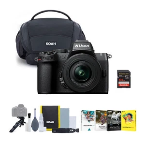 Nikon Z50 II 20.9 MP DX Format Lightweight and Compact Mirrorless Camera Bundle - Picture 1 of 7