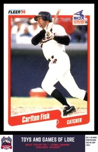 1990 Fleer Canadian #530 Carlton Fisk - Bild 1 von 2