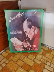 Vintage Sherlock Holmes West End Adventures Detective Board Game Sealed - Picture 1 of 6