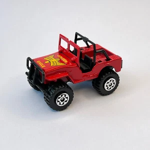 Matchbox MB 56 Jeep 4x4 Golden Eagle Red Body THAILAND Base Mint - Picture 1 of 8