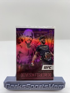 2021 Panini Chronicles UFC Illusions Pink Deiveson Figueiredo #165