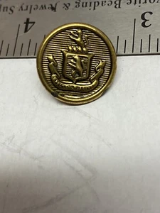 Lion Crest Vtg. Spectemur Agendo Metal Buttons Uniform Crafts Replacement - Picture 1 of 2