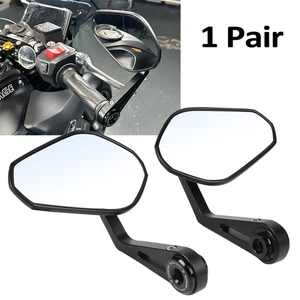 Adjustable Rear Side Rearview Mirror With Bar End For YAMAHA MT-07 /Y-AMT 2025 - Picture 1 of 24