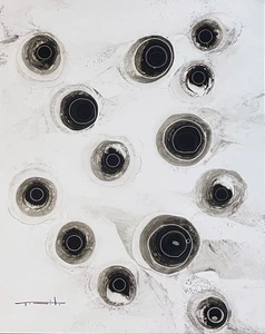 Original Painting by Tonito.ORGANISMS 1.Unique Organic artwork.Otherworldly art - Picture 1 of 3