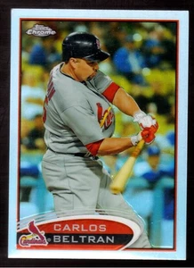 2012 TOPPS CHROME #210 CARLOS BELTRAN REFRACTOR - Picture 1 of 1