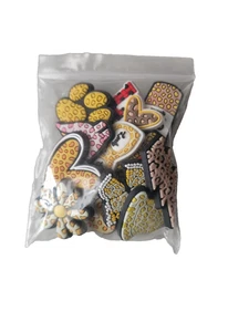 Paquete de dije de zapato de cocodrilo estampado de leopardo genial regalo - Imagen 1 de 1