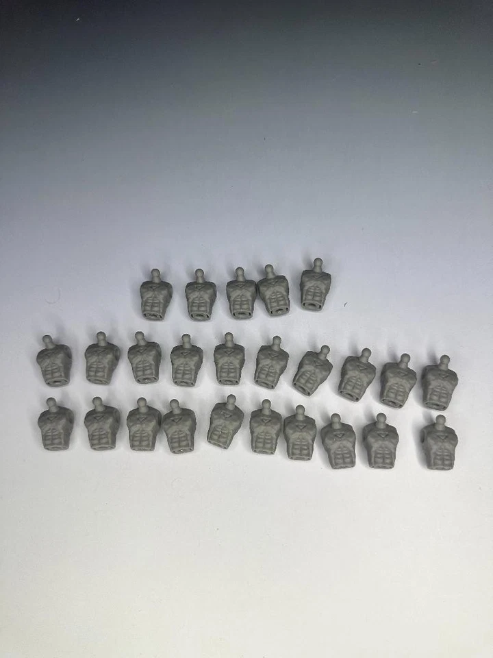 Mega Construx Custom 3d Printed Torso Extended Elite for taller builds lot fo 25 - Image 1 of 1