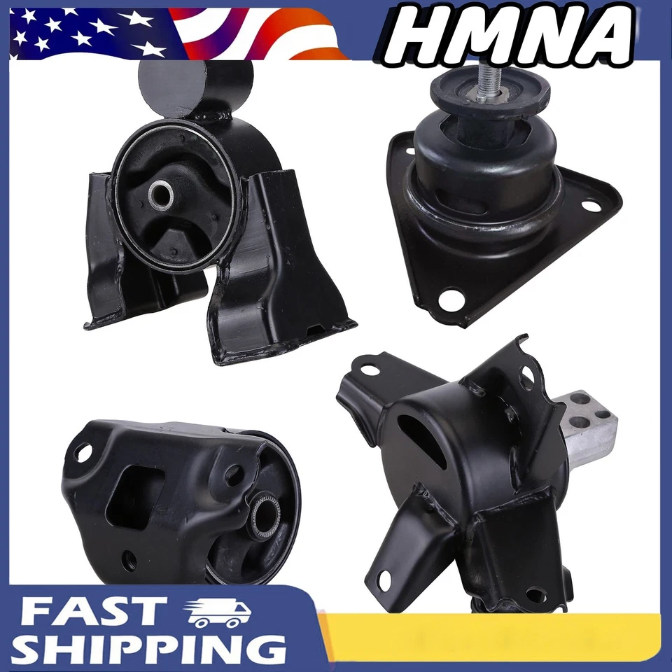 4X ENGINE MOTOR & TRANS MOUNT FOR AUTO FOR 2010-13 KIA FORTE KOUP FORTE5 2.0 2.4 Foto 1 de 4