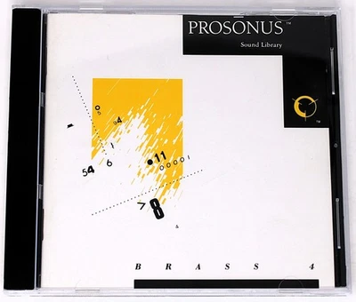Prosonus Brass Volume 4 Sample/Sound Library/Sampling CD 1988 - Bild 1 von 3