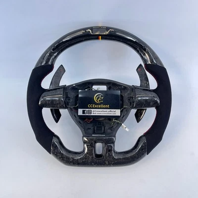 For Volkswagen Golf 6 MK6 CC Polo Jetta Caddy Forged Carbon Fiber Steering Wheel Foto 1 de 4