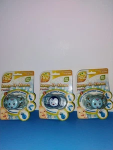 (3) Raz Baby Keep it Kleen Schnuller 0-36 Monate Elefant & Pinguin Neu (+) - Bild 1 von 4