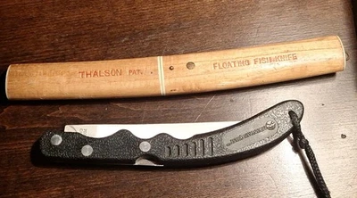Thalson Floating Fish Knife & Mountain Quest Kutmaster Folding Filet Knife - Image 1 of 4