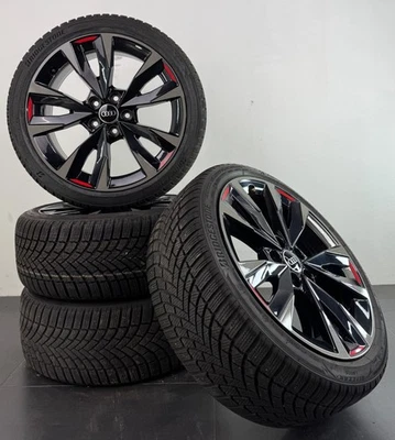 Audi 18 Zoll Felgen A3 S3 8Y Winterreifen Winterräder Alufelgen 8Y0071498 #C992 - Bild 1 von 4