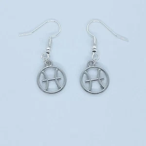 USA Seller Zodiac Sign Zinc Sun Moon Earth Alloy Cute Earrings Jewelry NEW - Picture 1 of 21