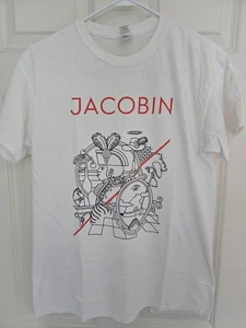 Jacobin Magazine T-Shirt Medium White - Imagen 1 de 4