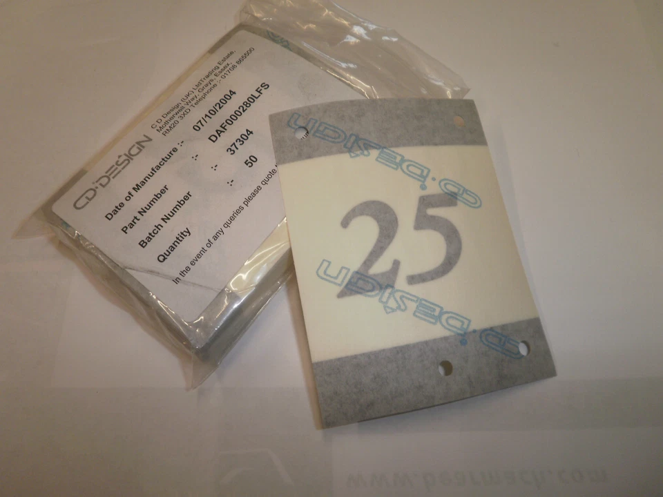 Rover 25 calcomanías x2 genuino Rover - Imagen 1 de 1