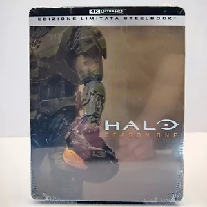 FREE STAND Halo Season One 4K Steelbook Ultra-HD Blu-Ray Limited Edition Sealed - Picture 1 of 10
