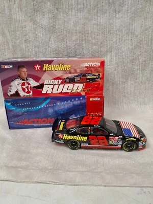 2001 Action Ricky Rudd #28 Havoline/Memorial Ford Taurus 1/24 Diecast Nascar - Image 1 of 4