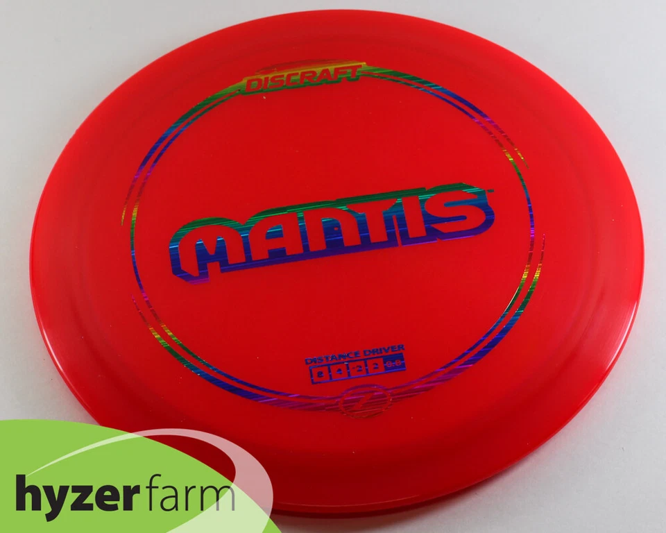 Дисковый драйвер для гольфа Discraft Z MANTIS *выберите свой вес и цвет* Hyzer Farm - Изображение 1 из 1