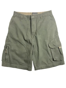 Genuine Sonoma Jeans Co Vintage Men's Khaki Cargo Shorts Actual Size 30X10 - Picture 1 of 6