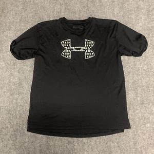 Under Armour Loose Fit Shirt Women’s Size Medium Short Sleeve Stretch Heat Gear - Picture 1 of 10