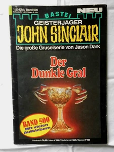 John Sinclair-Jubiläums-Band Nr. 500Der Dunkle Gral guter Zustand ohne Aufkleber - Bild 1 von 2