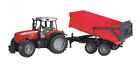 Massey Ferguson 7480 With Tipping Trailer