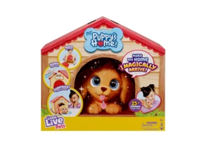 Little Live Pets My Puppy's Home interactivo cachorro y perrera, 25+ sonidos/reacción - Imagen 1 de 5