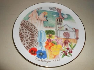 COLLEZIONISMO PIATTO TONDO CATTABRIGA 1996 - r.capodimonte n. 173 - Imagen 1 de 3